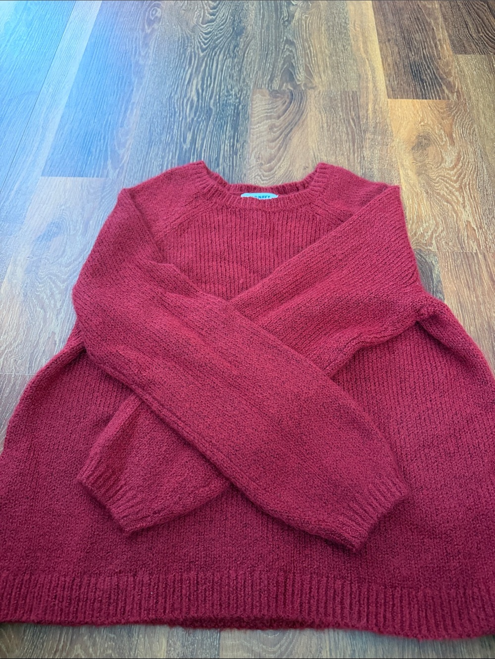 Cozy Red Knit Women’s Sweater - Old Navy